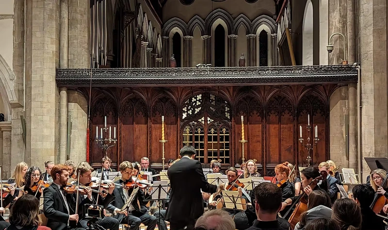 A JCMS concert in Jesus chapel